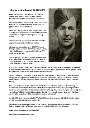A preview of a PDF biography for Stewart, Donald Mackay